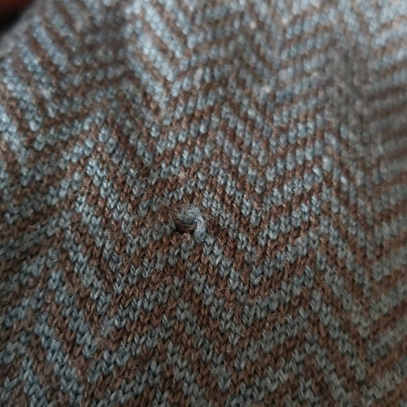 Black Brown 1826 Mens 100% Merino Wool Sleeveless  Sweater Vest - Picture 8 of 8